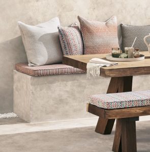 Cushions and throws for spring summer 2022 from Texture Interiors Northants